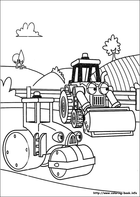 Bob the Builder coloring picture